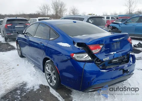 2015 Chrysler 200 S из США, поврежденный, VIN 1C3CCCBBXFN698749